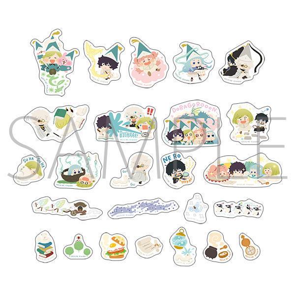 2026/12発売 [グッズ]/とんがり帽子のアトリエ フレークシール カナヘイの小動物コラボ【ムービック】