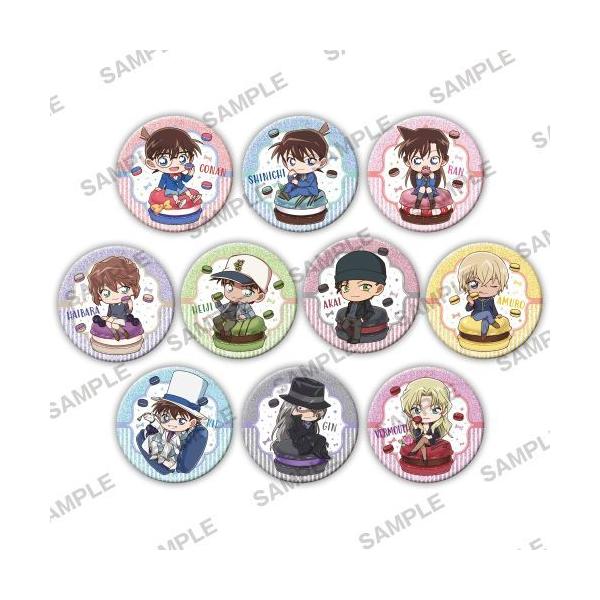 名探偵コナン キラキラハート缶バッジ 3つセット 彩光キラキラカンバッジコレクション 名探偵コナン vol.2