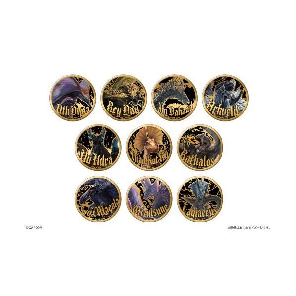 モンスターハンター　メタル缶バッジ　6個セット　コンプリート　ニジゲンノモリ m53904805749_1.jpg?1747786502