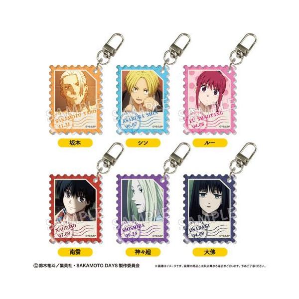 2026/02発売 [グッズ]/SAKAMOTO DAYS 切手風アクリルキーホルダー BOX
