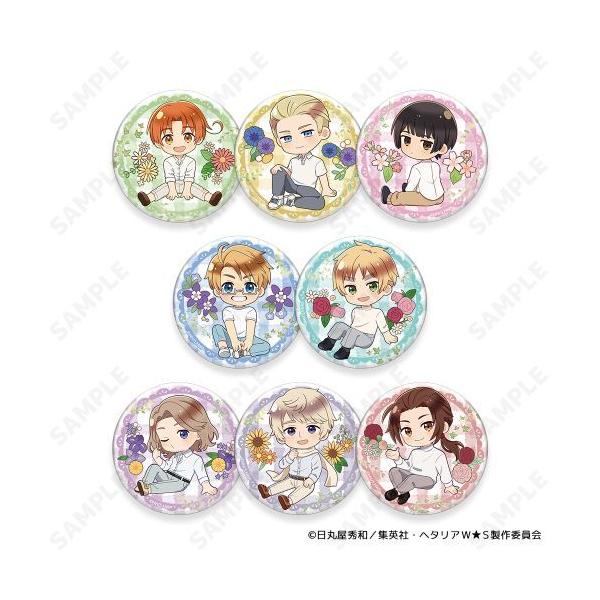 2026/01発売 [グッズ]/ヘタリア World☆Stars トレーディング 缶バッジ