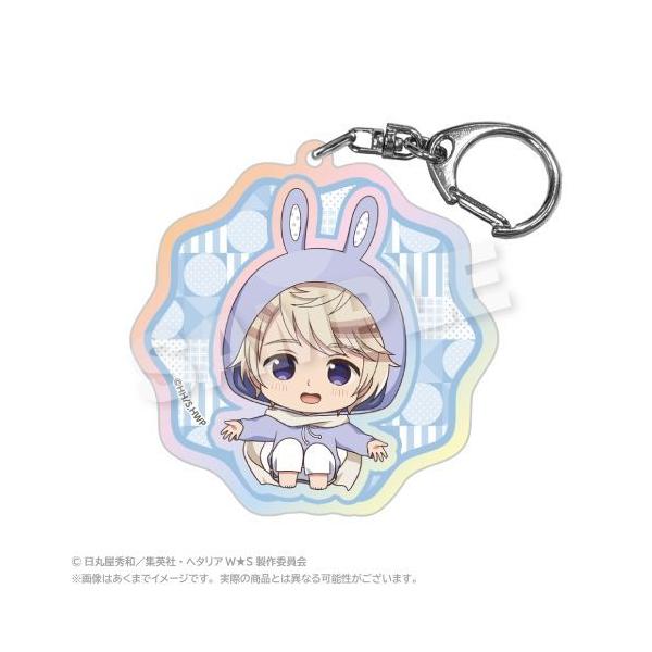 ヘタリア マリン キーホルダー ヘタリアWorld☆Stars】のび猫アクリルキーホルダー 第2弾（ベルギー