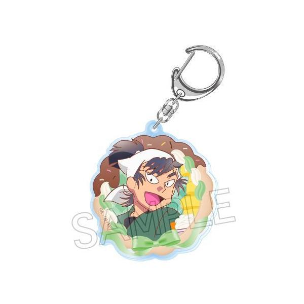 忍たま乱太郎　飛び出す忍たま!の段　アクリルキーホルダー　食満留三郎　潮江文次郎 忍たま乱太郎 飛び出す忍たま!の段 アクリルキーホルダー 食満留三郎