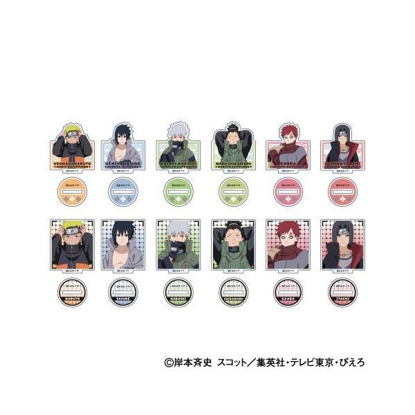 送料無料】2026/03発売 [グッズ]/NARUTO -ナルト- 疾風伝 ミニアクリル