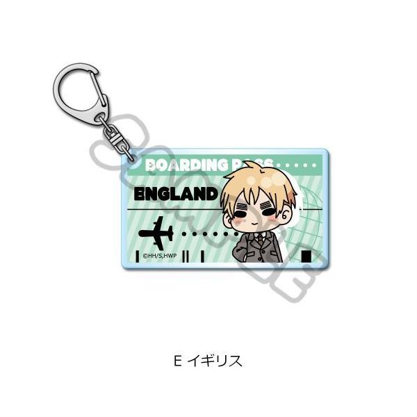 ヘタリア チェキ風トレーディングアクリルキーホルダー イギリス 2026/03発売 [グッズ]/アニメ 「ヘタリア World☆Stars」 アクリル