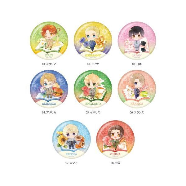 2026/02発売 [グッズ]/ヘタリア World☆Stars キャラでるアート 缶