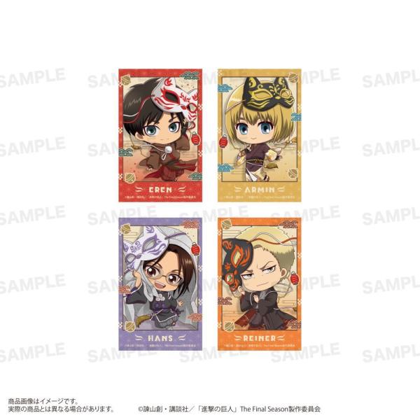 2026/03発売 [グッズ]/進撃の巨人 ミニフォトカードセット (きゃらほっ