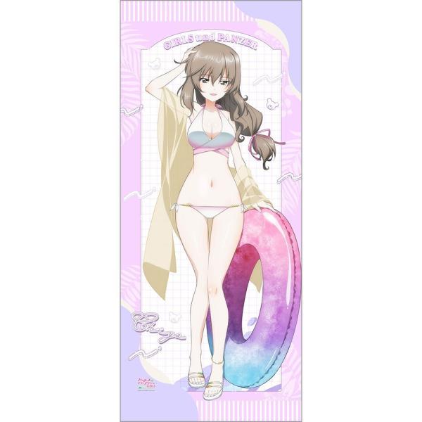 [Release date: April 30, 2026]ガールズ&amp;パンツァー 最終章 描き下ろし 特大タペストリー (島田千代 / リゾート水着)、メディア：GOODS、発売日：2026/04、重量：350g、商品コード：NEO...