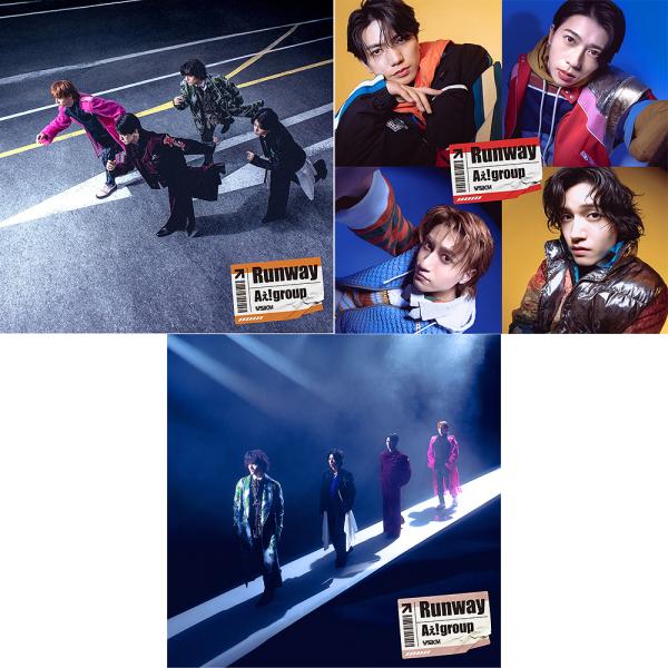 [Release date: February 25, 2026]Aぇ! group/【形態別先着外付け特典付き】Runway [Blu-ray付初回限定盤 A・B+通常盤] [3形態一括購入セット]、メディア：CDA、発売日：2026/0...