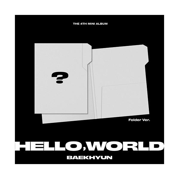 【送料無料】[CD]/ベクヒョン (EXO)/ハロー・ワールド (4th Mini Album) (Folder Ver.) [輸入盤]