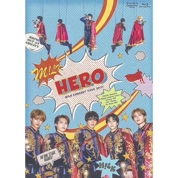[Release date: October 30, 2024]M!LK/M!LK CONCERT TOUR 2024 「HERO」 [初回限定盤]、メディア：Blu-ray、発売日：2024/10/30、重量：331g、商品コード：VIZ...