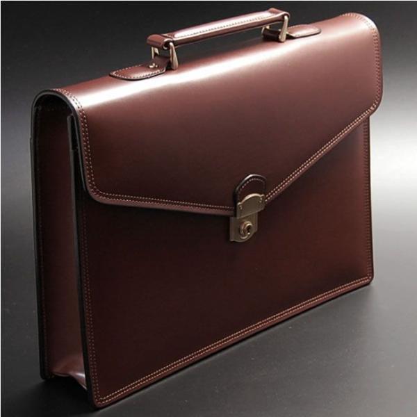 ビジネスバッグ メンズ 本革 日本製 自立 薄型 薄マチ ブリーフケース ダークブラウン Buyee Buyee Japanese Proxy Service Buy From Japan Bot Online