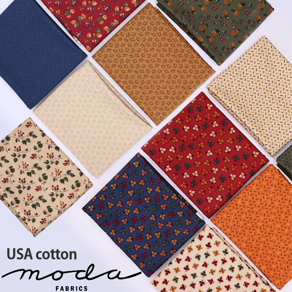 ( コットン ) メープル・ヒル(Maple Hill) コットン│ moda Fabric (モダ) USAファブリック series 【 商用利用可 】【 マンスリーセール特別価格20％OFF 】
