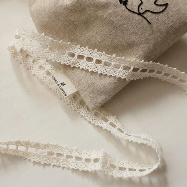 レース ) ラダーパンチトーションレース 【 手芸 材料 人形 手作り  