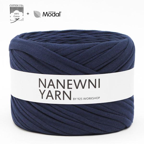 Tシャツヤーン ) Dark Navy Muji ナニューニヤーン(NANEWNI YARN