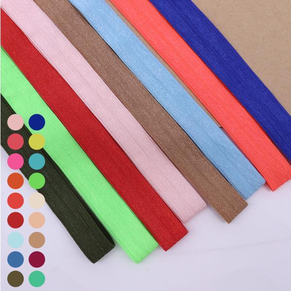 ( ヘアタイ ) 副材料 - 無地I ヘアタイ(18種類) +販売サイズ： 1.5cm x 90cm(伸びる商品ですので誤差があります。）+素材：ゴム ワンポイントで使えやすい基本スタイルです。