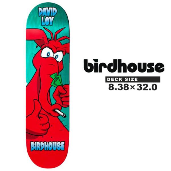 バードハウス スケートボード デッキ デイビッド・ロイ BIRDHOUSE