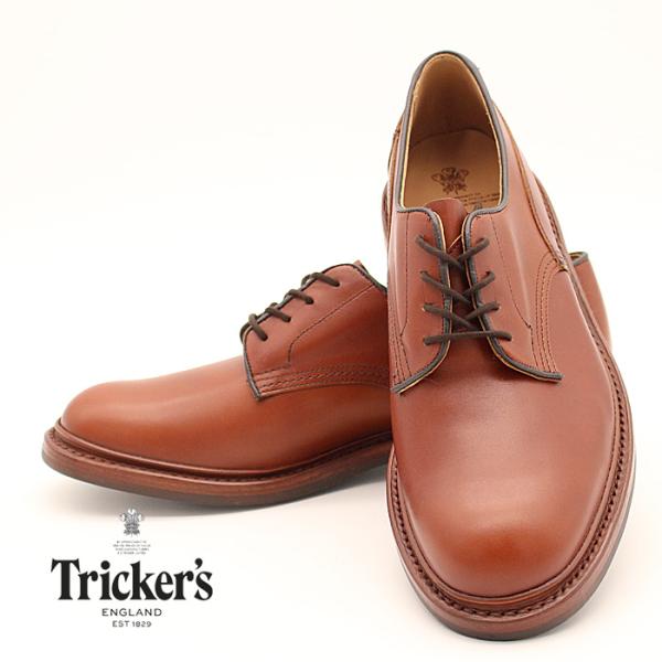 【未使用】トリッカーズ Tricker's M5636 サイズ7.5（プー12） カジュアルシューズ | M5636 WOODSTOCK / MARRON ANTIQUE