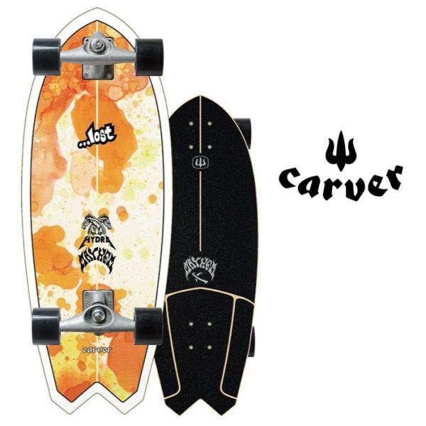 carver lost カーバー ロスト サーフスケート サーフィン　オフトレ CARVER カーバー ロング スケートボード LANDスケート 31.0inch