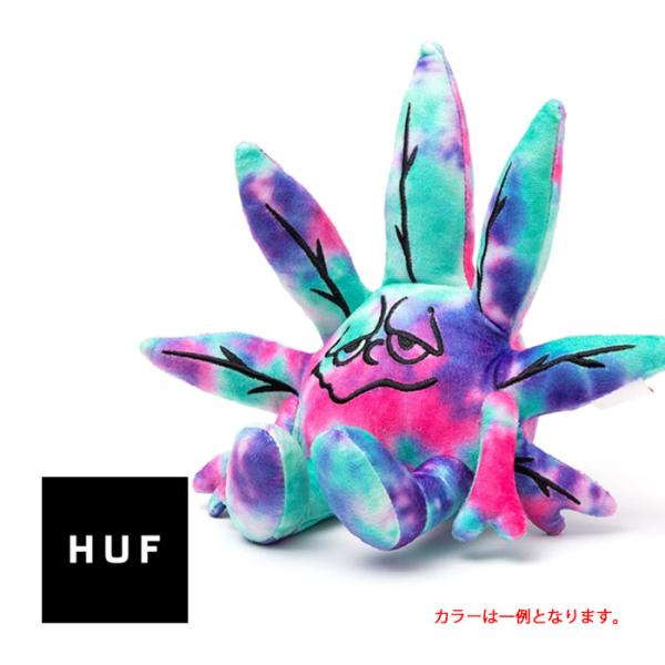 HUF（ハフ） ぬいぐるみ HUF TIYDYE BUDDY PLUSH TOY AC00719 MULTI