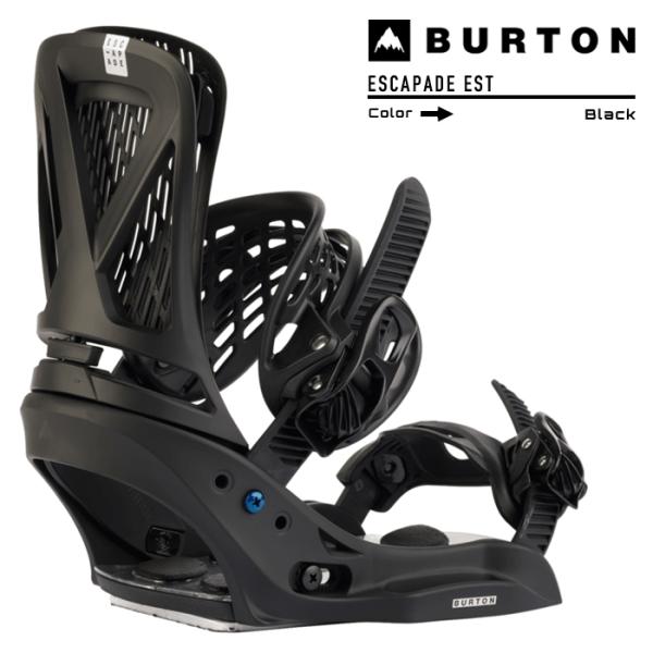 ★期間限定大幅値下げ★超美品　Burton エスカペイド　バインディング　EST nest001_23bur00220-blk