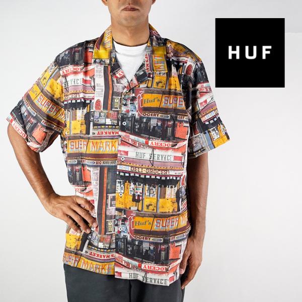 HUF 半袖シャツ 【値下げ交渉可】 ハフ HUF SUPPLIES＆SERVICE SHIRT BU00241 半袖シャツ │Z