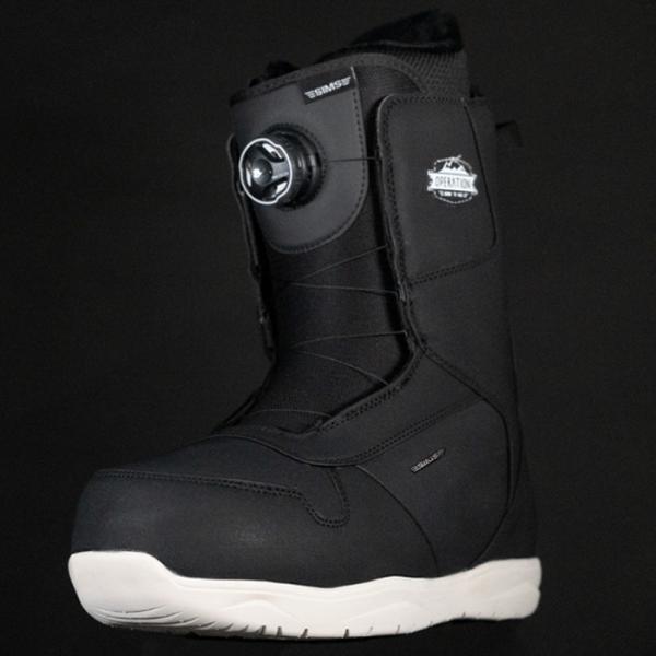 SIMS OPERATION BOA 美品 スノーボードブーツ ブラック SIMS 2022-23 OPERATION Black Snowboard Boots スノーボード ブーツ