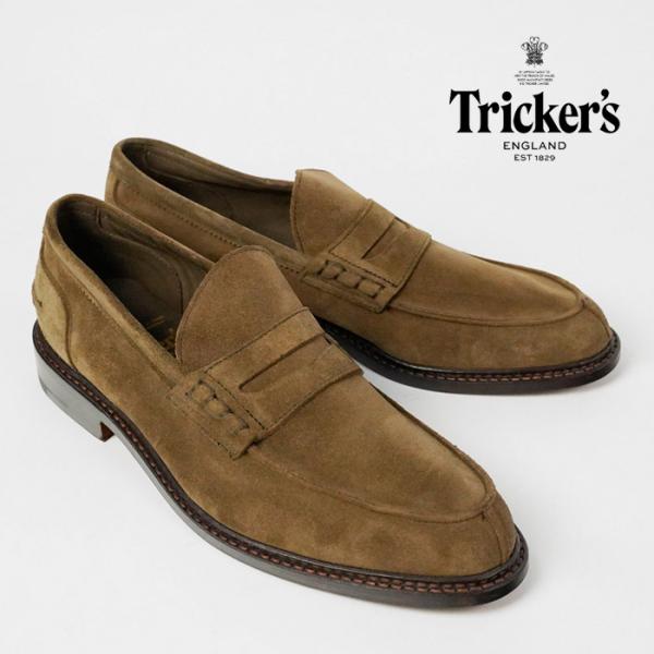 t*a様 新品未使用　Tricker's スエード ローファー 6inch nest001_23trk50003