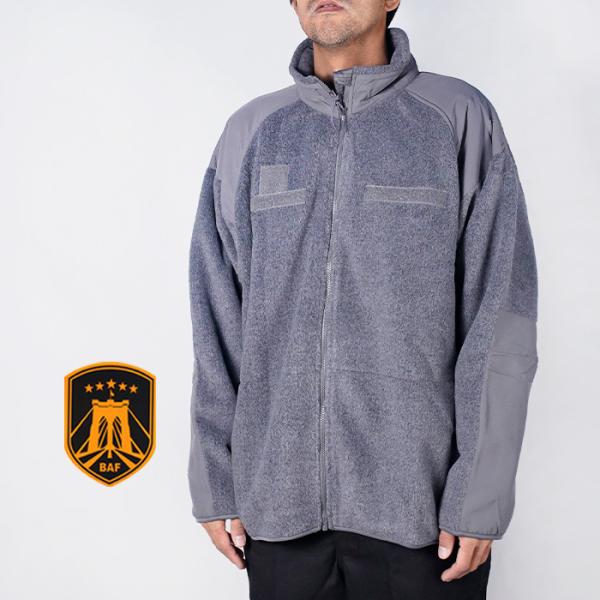 Mr.GenBEAMS GOLF フリースジャケット　グレー　L ブルックリンアームドフォース BAF ECWCS GEN3 GENERATION 3