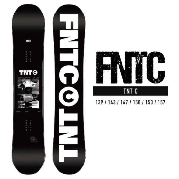 FNTC TNTC 150cm 23-24モデル ブラック FNTC [日本正規品]スノーボード 板 ボード エフエヌティーシー 2024