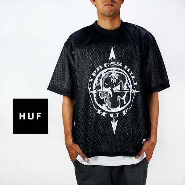 HUF 車プリント メッシュシャツ M hfsst2302-1-wh.jpg?fitin=720:720