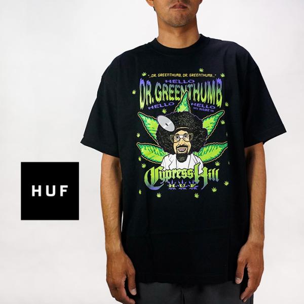 HUF（ハフ） Tシャツ × CYPRESS HILL DR GREENTHUMB S/S TEE TS02341