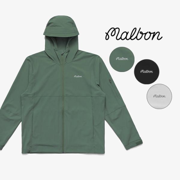 メンズウェア Malbon/Performance Full Zip Shell Jacket Malbon Golf（マルボンゴルフ） ウェア ジップジャケット Malbon Golf