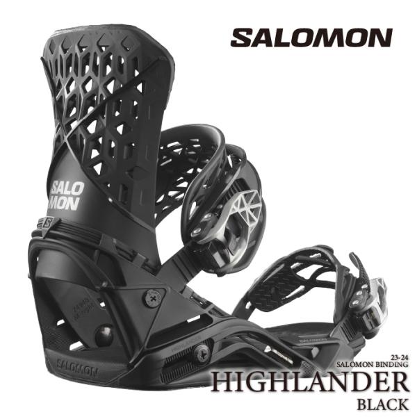 SALOMON HIGHLANDER スノーボードビンディング ブラック SALOMON [日本正規品]スノーボード ビンディング サロモン