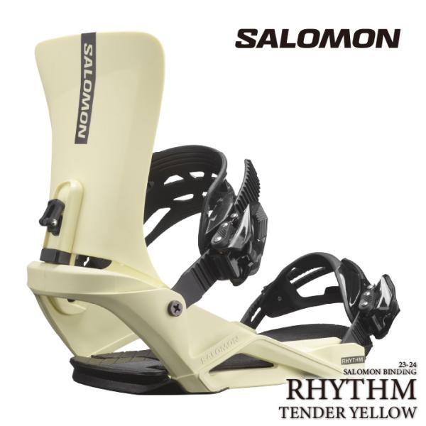 salomonサロモン★RHYTHMリズムスノーボードバインディング黄色 S SALOMON [日本正規品]スノーボード ビンディング サロモン