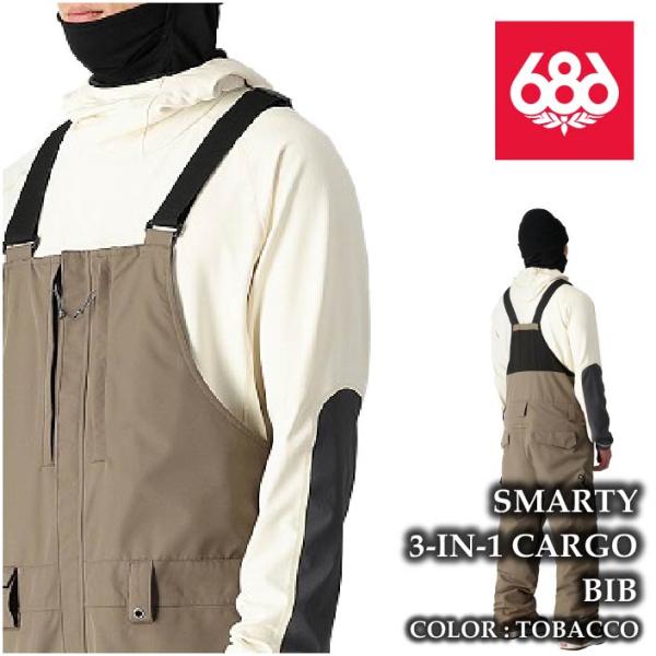 686 SMARTY 3 IN 1 CARGO BIB スノーボード　ビブパンツ 686 Men's SMARTY® 3-in-1 Cargo Bib – 686.com