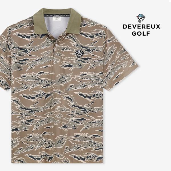 DEVEREUX GOLF デヴァローゴルフ ポロシャツ Devereux Golf THE TIGER