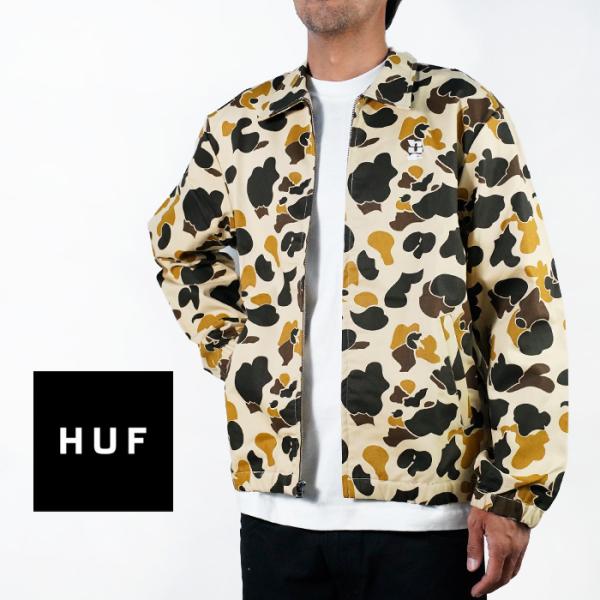 HUF（ハフ） レビューでクーポン☆ハフ ジャケット HUF SET MEGABLAST