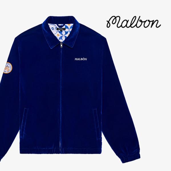 マルボン ゴルフ Malbon メンズ スタジャン ジャケット 長袖秋冬 マルボンゴルフ□Malbon Golf ×LEXUS□ジャケット (Malbon Golf