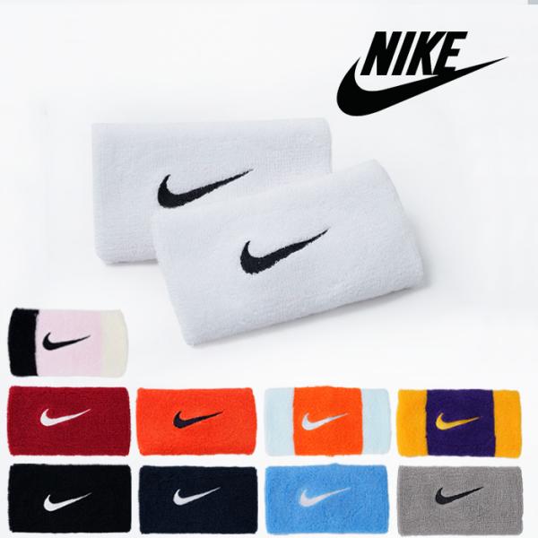 フェデラーモデル　ナイキ　ダブルワイドリストバンド NIKE ナイキ メンズ レディス テニス スウッシュ ダブルワイド