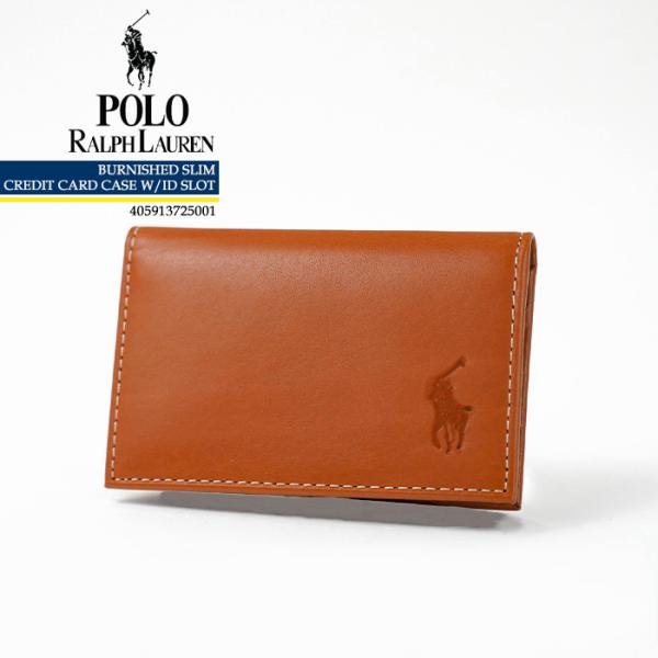 新品未使用PRLポロラルフローレンカードケースレザー POLO RALPH LAUREN（ポロ・ラルフローレン） ポロ ラルフローレン