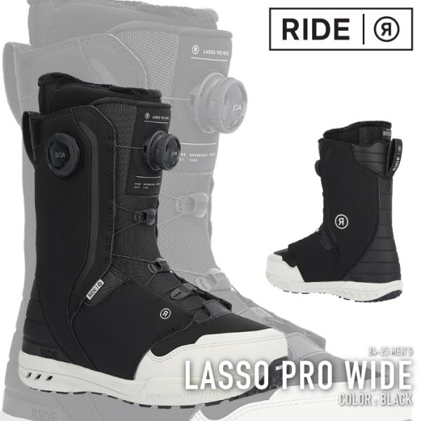 Lasso Pro Wide スノーボードブーツ RIDE Lasso Pro Wide Snowboard Boots 2025 | RIDE Snowboards