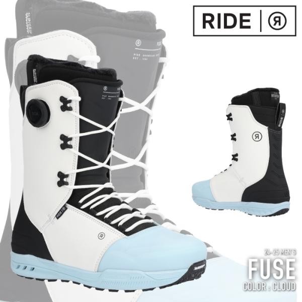 RIDE FUSE CLOUD スノーボードブーツ　25.5 RIDE（ライド） 25モデル RIDE FUSE CLOUD☆どんなレベルのライダーも