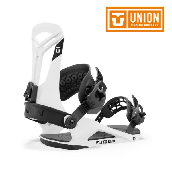 極美品 UNION フライトプロ ホワイト Mサイズ スノーボード ビンディング UNION BINDING スノーボード ビンディング ユニオン UNION FLITE PRO