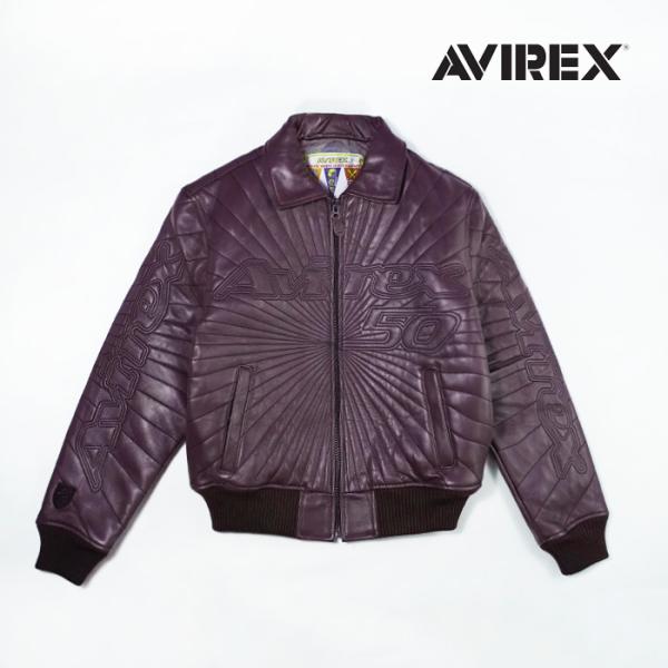 AVIREX（アヴィレックス） レザージャケット AVIREX TRAPUTO JACKET