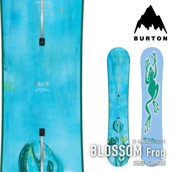 日本正規品 スノーボード 板 バートン BURTON BLOSSOM Frog ブロッサム メンズ レディース 25-26 爆買