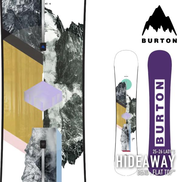 BURTON 日本正規品 スノーボード 板 バートン HIDEAWAY ROCKER ハイド