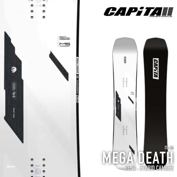 CAPiTA 日本正規品 スノーボード 板 キャピタ CAPITA MEGA DEATH メガ