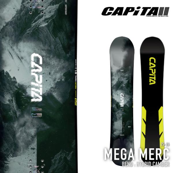 CAPiTA 日本正規品 スノーボード 板 キャピタ CAPITA MEGA MERCURY