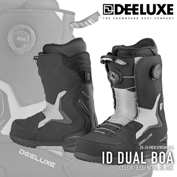 DEELUXE IDスノーボードブーツ ブラック　27.5 DEELUXE（ディーラックス） 日本正規品 スノーボード ブーツ DEELUXE